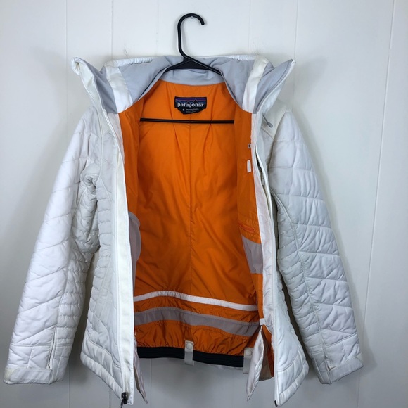 Patagonia White Puffer Jacket Sz S - Picture 15 of 16